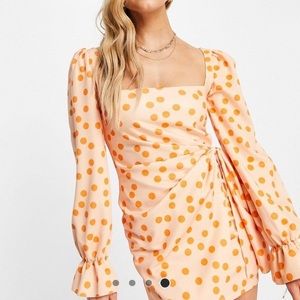 ASOS Polka Dot Cocktail Dress